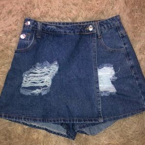Jean skort